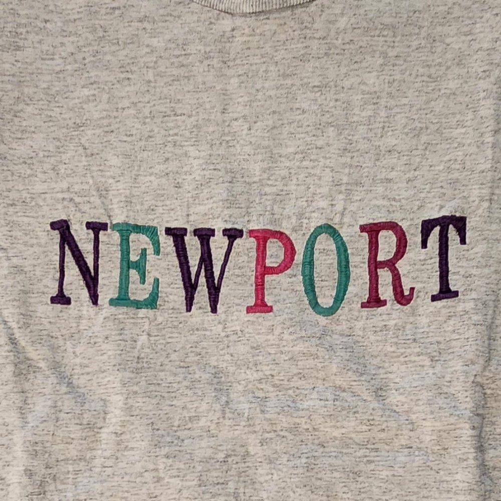 Newport - T-Shirt - Men's Large - Gray with Multi Colors - H.L. Miller Gold USA